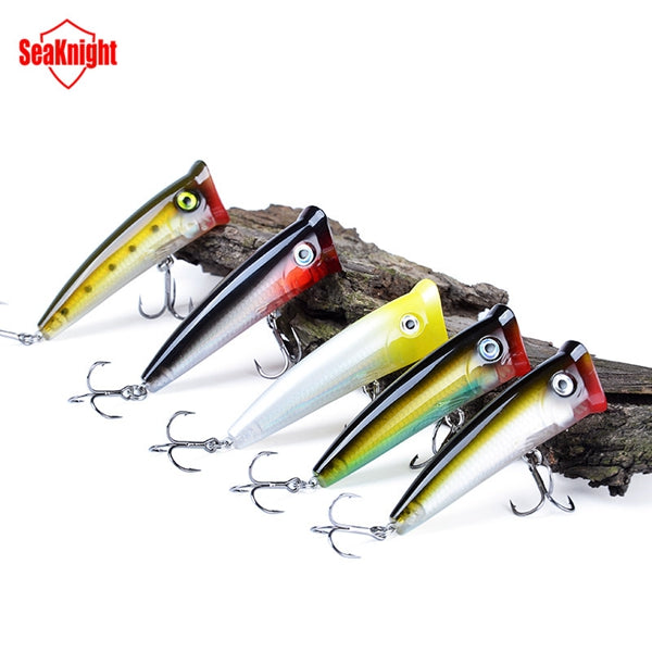SeaKnight 5pcs/lot Popper Lure 7cm 10g Hard Fishing Bait