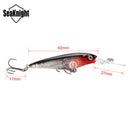 SeaKnight SK031 1PC 5.9g 60mm 1.2M Suspending Minnow Fishing Lure Minnow Hard Bait Hooks