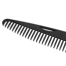 Pocket Foldable Beard Styling Comb Male Shaving Comb Portable Stainless Steel Mustache Brush