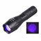 YT-E17UV UV LED  395nM 5W Power Aluminum Zoom Ultraviolet Flashlight Lamp Black Light Torch