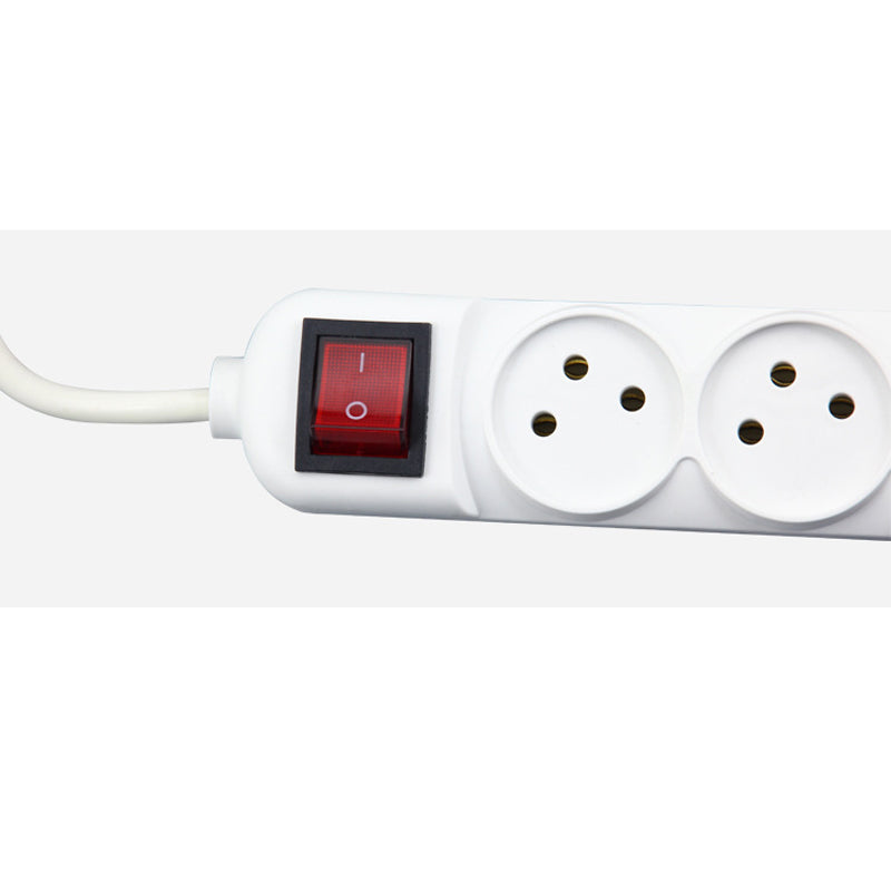 Dixinge Israel Plug Socket With 4 Ports Power Outlet Portable Extension Socket Wire Terminal Connector
