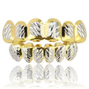 Custom Gold Sliver Plated Hip Hop Tooth Mouth Caps Top Bottom Grill Set Dental Tools
