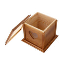 Pet Casket Solid Wooden Cat Dog Burial Personal Cremation Ashes Urn Ash Casket