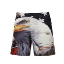 S5235 Men Shorts Pants 3D  Eagle Printing Loose Board  Shorts Comfortable Beach
