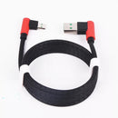 Bakeey 4A Type C Double Elbow 3.28ft/1m Fast Charging Data Cable For Oneplus 7 Huawei P30 Pro Mate 30 Xiaomi Mi9 9Pro