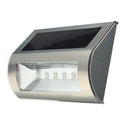 Solar Power 5 LED Waterproof Wall Light Outdoor Garden Path Yard Landscape Lamp