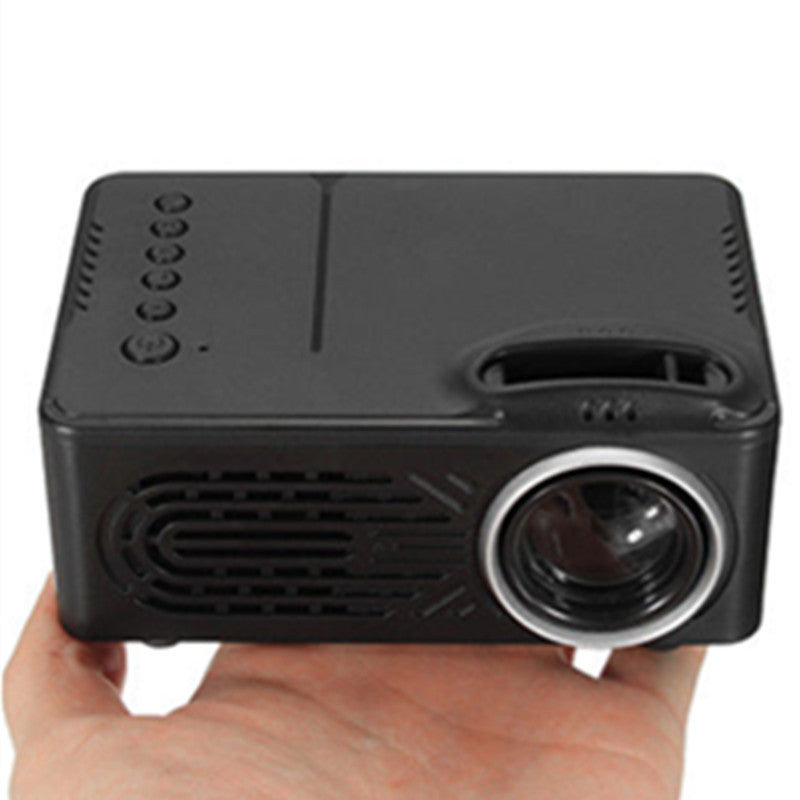 600 Lumens 1080P HD LED Portable Projector 320 x 240 Resolution Multimedia Home Cinema Video Theater