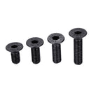 Suleve MXCH 480Pcs M3/M4/M5 Carbon Steel Screw 10.9 Grade Hex Socket Flat Head Bolt Nut Assorment