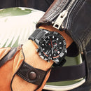 MEGIR 2121 Analogue Waterproof Military Style Silicone Strap Fashion Quartz Watch Men Watch