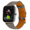 Bakeey 20MM Nylon Canvas Genuine Leather Watch Band For Amazfit GTS