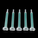 5Pcs/set 50ml 2:1 AB Glue Tube Dual Glue Cartridge Two Component Dispenser Tube with Mixing Tube Mixing Syringe for Industrial Glue Applicator