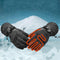 65C Electric Heated Gloves Motorcycle Warmer Outdoor Skiing Winter Warm Heating Waterproof