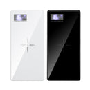 Bakeey Glass Screen Qi Wireless Charger Power Bank 20000mAh USB LED Battery Charger