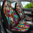 Universal Skull Car Front Seat Cover Breathable Seat Protection Cushion Seat Back Cushion