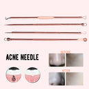 4Pcs Acne Needles Extractor Remover Blackhead Acne Remover  Pimple Blemish Treatments