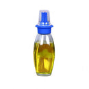 High Temperature Resistant Silicone Brush Oil Bottle Set Kitchen Transparent Glass Flavouring Tool