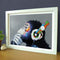 Miico Hand Painted Oil Paintings Colorful Gorilla Paintings Wall Art For Home Decoration