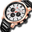 CURREN 8315 Chronograph Waterproof Quartz Watch Business Style Men Wrist Watch