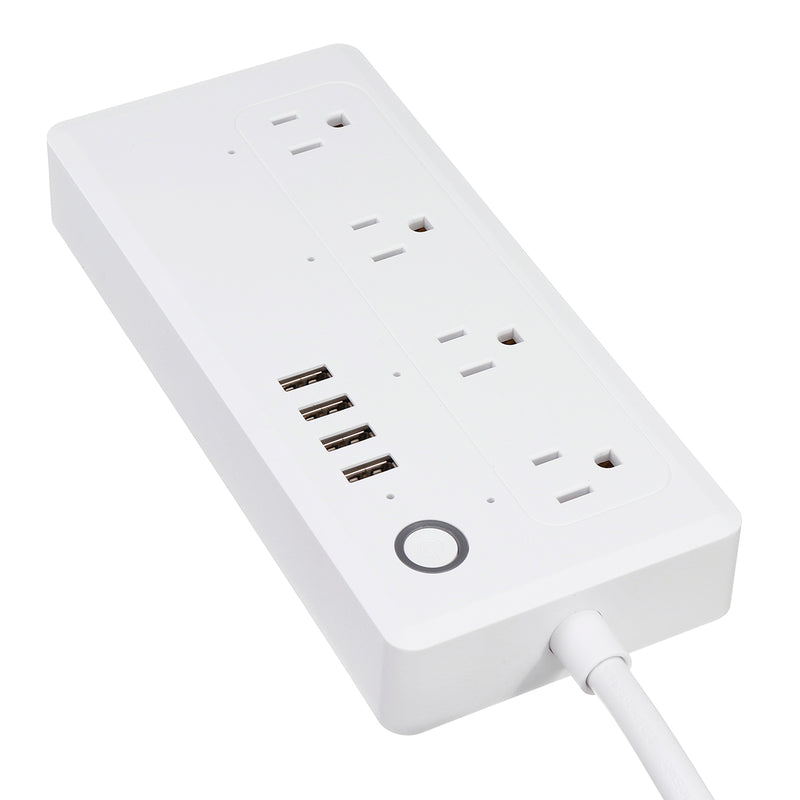 WiFi Plug Power Strip 4 Smart AC Outlet USB Remote Control Timing Schedule Compatible Alexa/Google Home/ifttt