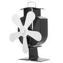 Circulation Thermal Power Fan 5-Blade Heat Powered Stove Fan for Wood/Log Burner/Fireplace Eco Friendly