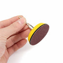 Effetool BG0300 2 Inch 50mm Hook and Loop Sanding Pad 3mm Shank with 60pcs Sandpaper