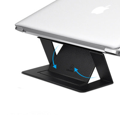 12/13.3/14.1/15.6 inch Leather Folding bracket Laptop Stand