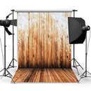 3x5FT Vinyl Wood Wall Floor Snowflake Photography Backdrop Background Studio Prop