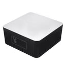 DS-6613 Square HD Mirror Alarm Clock Multifunction Digital Alarm Clock Mute LED Mirror Clock Makeup Mirror