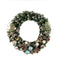 50cm White Pine Cones Christmas Wreath Colored Balls Christmas Flower Cane Christmas Tree Ornaments Green Tree Cane Tinsel Party Decorations