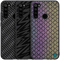 For Xiaomi Redmi Note 8 Case NILLKIN Luxury Luster Twinkle Shield Woven Polyester + PU Leather Hard Back Protective Case