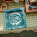 Wooden Chic Kitchen Spice Tea Box 9 Section Compartments Container Storage Chest Holder