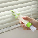 Multi-function Double Head Dust Cleaning Brush Shutter Window Blinds Car Air Conditioning Vent Clean