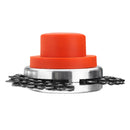 65Mn Trimmer Head Coil Chain Brush Cutter Garden Grass Trimmer For Lawnmower