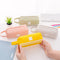 Bakeey W1 Kawaii Double Zipper Large Capacity Stationery Supplies Pencil Case Earphone USB Cable MP3 Memory Card Battery Digital Gadgets Organizer Storage Bag