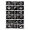 200Pcs Stencils Glitter Tattoo Accessories Girl Princess Body Art Airbrush Painting Kit