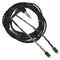 Black Replacement Earphone Cable 3.5mm Wire for Logitech UE18 JH13 Westone W4r UM3X 1964 A
