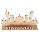 MDF Eid Mubarak Ramadan Islamic Wooden Gift Calendar Sign Tray Decorations