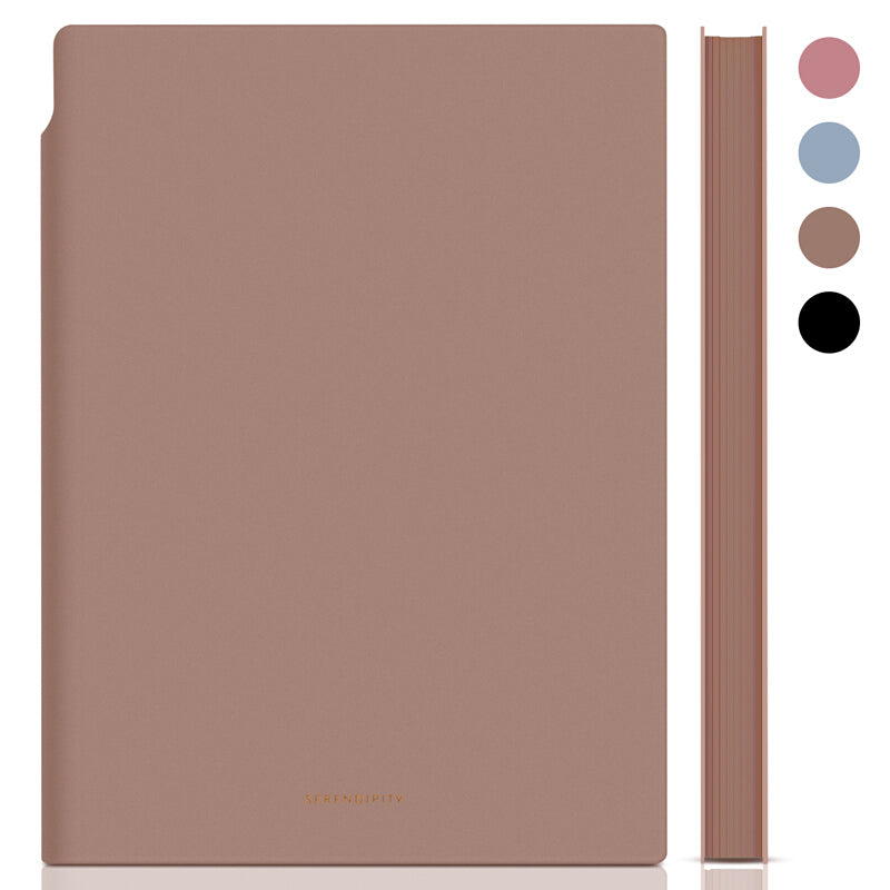 XIAOMI Ecosystem Deli 22290 U-shape PU Leather Notebook Simple Fashion Business Meeting Record Notepad with Pen Slot and Card Slot