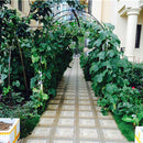 95" Iron Arch Way Assemble Door Wedding Party Bridal Prom Garden Floral Decorations