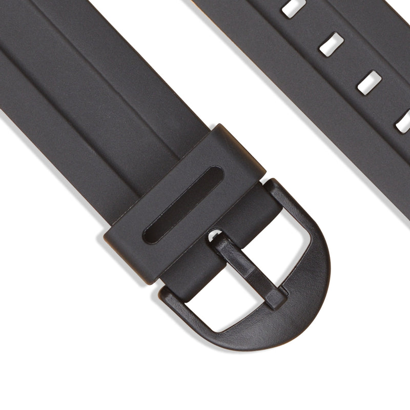 PU Black Strap Replacement Watch Band for CASIO W-96H