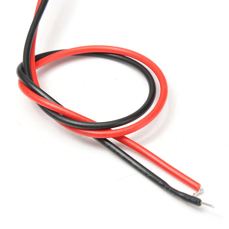 50Pcs 9V Battery Connector Snap Clip T Style Cable Wire Lead Holder Adapter 145mm