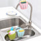 Kitchen Portable Hanging Drain Bag Basket Bath Storage Gadget Tools Sink Holder Sink Rack