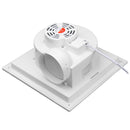 KHG-16B 38W 8 Inch Exhaust Fan Ceiling Wall Mount Exhaust Fan For Home Ventilation Bathroom Garage