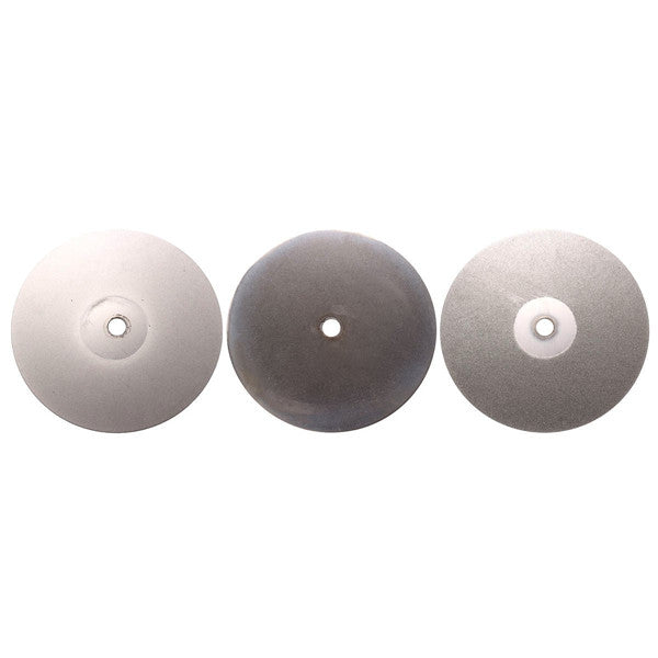 3pcs 6 Inch 240 600 3000 Grit Diamond Wheel Diamond Coated Diamond Grinding Disc Grinding Wheel