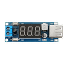 5pcs DC-DC 2 In 1 6.5V-40V To 5V Buck Step Down Power Module Volt Meterr Automatic Calibration