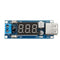 5pcs DC-DC 2 In 1 6.5V-40V To 5V Buck Step Down Power Module Volt Meterr Automatic Calibration