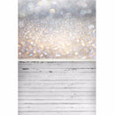 3x5ft Bokeh Glitter Wood Photography Vinyl Backdrop Studio Background