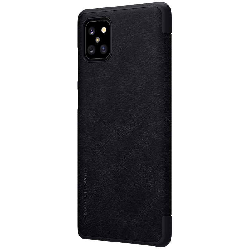 NILLKIN Flip Bumper Shockproof Card Slot Holder Full Cover PU Leather Vintage Protective Case for Samsung Galaxy Note10 Lite