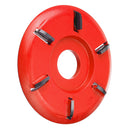 ARC 5-tooth Plane Wood Carving Tool Milling Cutter For 22mm Angle Grinder Woodworking