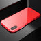 Luphie Magnetic Adsorption Metal+Tempered Glass Protective Case For iPhone X Clear Scratch Resistant